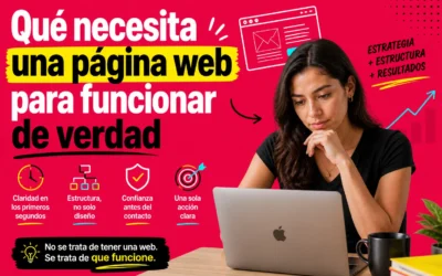 Qué necesita una página web para funcionar de verdad